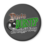 Dubstep fan gift refrigerator magnets