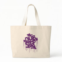 Dubstep FatCap Kush Purple Tote Bags