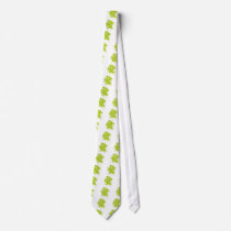 Dubstep FatCap Lime Neck Tie