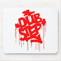 Dubstep FatCap Red Mousepads