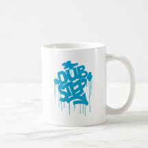 Dubstep FatCap Sky Blue Coffee Mug