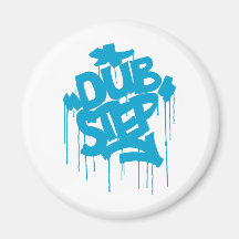Dubstep FatCap Sky Blue Magnet