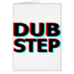 Dubstep Filthy dub step bass techno wobble Greeting Cards