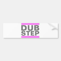 Dubstep Girls Pink Bumper Stickers