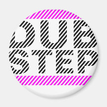 Dubstep Girls Pink Magnets