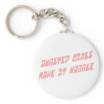 Dubstep girls wobble key chain