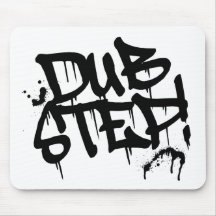 Dubstep Graffiti Style Mouse Pad