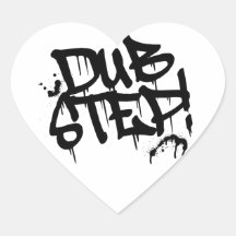Dubstep Graffiti Style Sticker