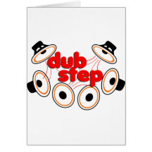 dubstep greeting card