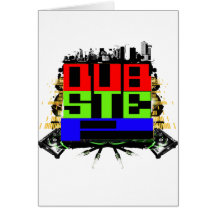 Dubstep Greeting Card