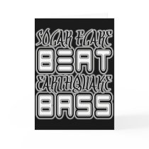 DUBSTEP HIP-HOP DRUMnBASS ELECTRO Birthday Card