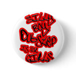 Dubstep is for girls gals ladies womens Dubstep Button