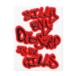 Dubstep is for girls gals ladies womens Dubstep Postcards