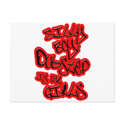 Dubstep is for girls gals ladies womens Dubstep Postcard by dubsteptshirts
