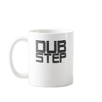 Dubstep Lined Text Mug