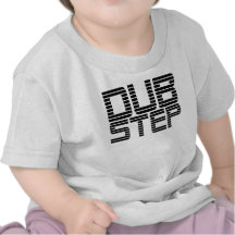 Dubstep Lined Text T-shirts