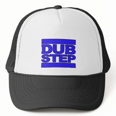 DUBSTEP Logo blue Hats by dubsteptshirts