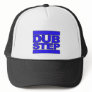 DUBSTEP Logo blue Hats
