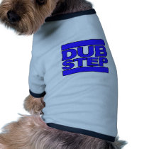 DUBSTEP Logo blue Pet Tshirt