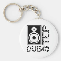 Dubstep Loudspeaker E Schlüsselanhänger