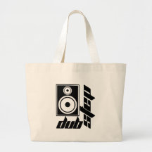 Dubstep Loudspeaker F Leinentaschen