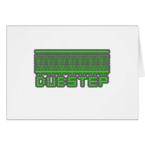 DUBSTEP music Greeting Cards