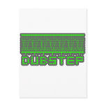 DUBSTEP music Postcard