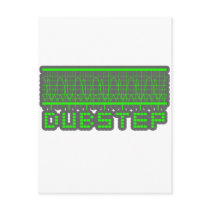 DUBSTEP music Postcard