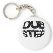 Dubstep Music Text Keychains