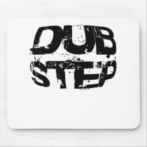 Dubstep Music Text Mousepads