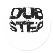Dubstep Music Text Stickers