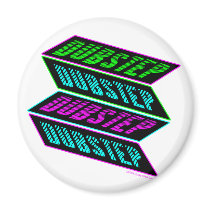 DUBSTEP Neon Refrigerator Magnets