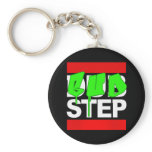 DUBSTEP or BUDSTEP keychains
