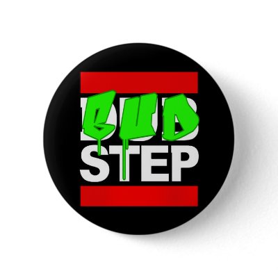 DUBSTEP or BUDSTEP Pinback Button by dubsteptshirts