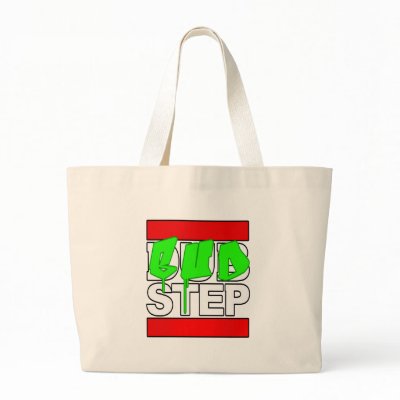DUBSTEP or BUDSTEP Tote Bag by dubsteptshirts