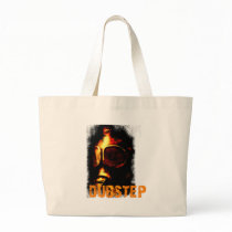Dubstep Orange Gas Mask Canvas Bag
