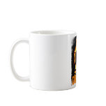 Dubstep Orange Gas Mask mugs