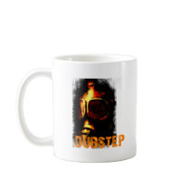 Dubstep Orange Gas Mask Mug