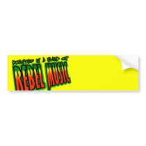 Dubstep Rebel Music Bumper Sticker