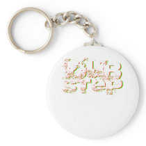 Dubstep Red and Green Key Chains