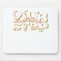 Dubstep Red and Green Mouse Pads
