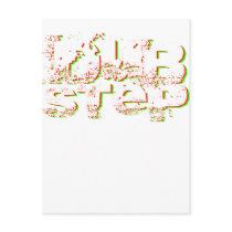 Dubstep Red and Green Post Cards