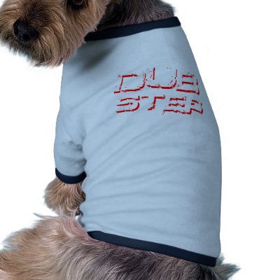 Dubstep Red Pet T Shirt by generation_y_design