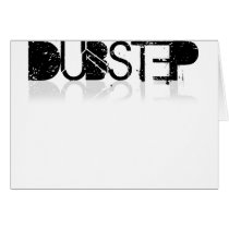 Dubstep Reflection Greeting Cards