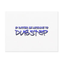 Dubstep remix- Dubstep music-download dubstep Post Card
