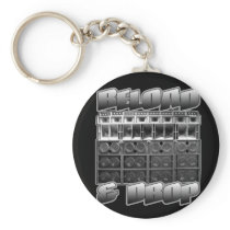 DUBSTEP Sound System keychain