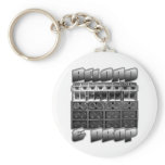 DUBSTEP Sound System Keychain