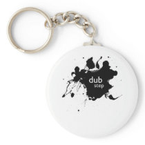 Dubstep Spatter Key Chain