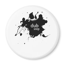 Dubstep Spatter Fridge Magnets
