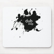 Dubstep Spatter Mouse Pad